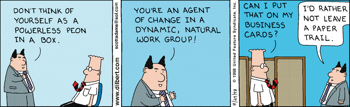 Dilbert Cartoon